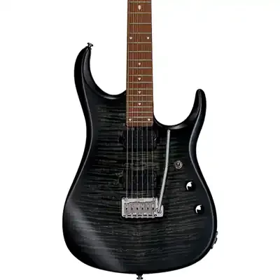 Sterling by Music Man JP15 Flame Maple – Trans Black Satin