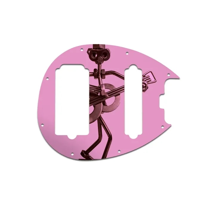 Sterling HS 5 String Bass – Pink Mirror