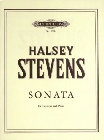Stevens : Sonata:Trumpet & Piano (Peters)