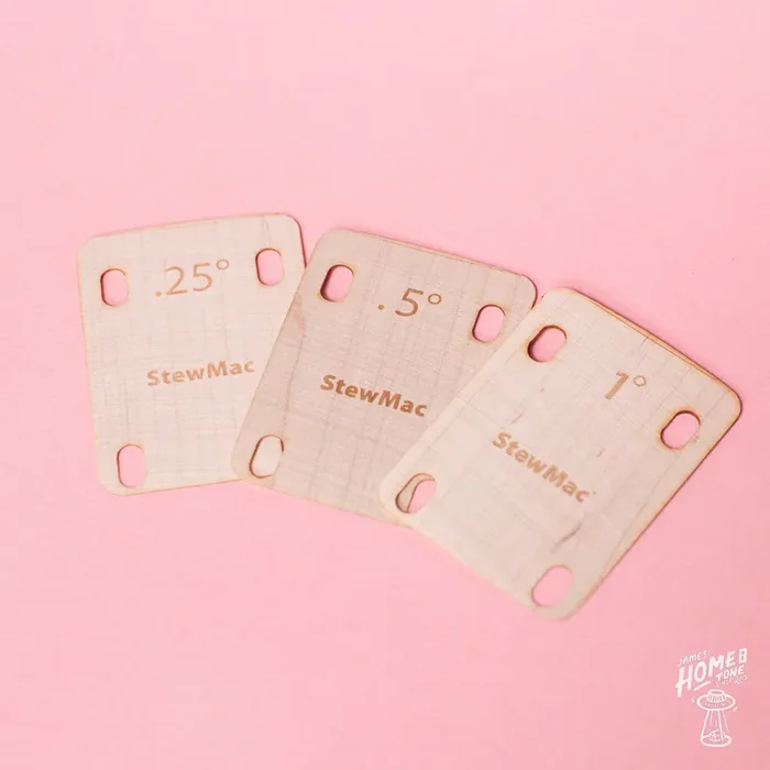 StewMac – Shaped Neck / Heel Shims for Guitar