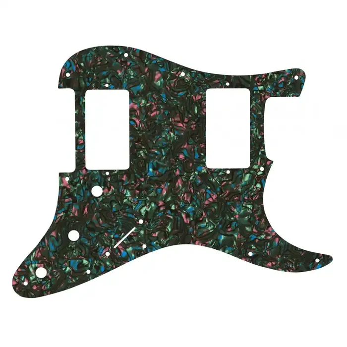 Strat 2 Hums – Black Abalone