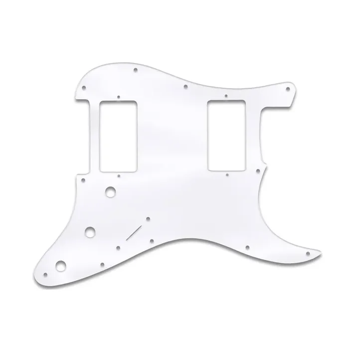 Strat 2 Hums – Clear Acrylic (.125)