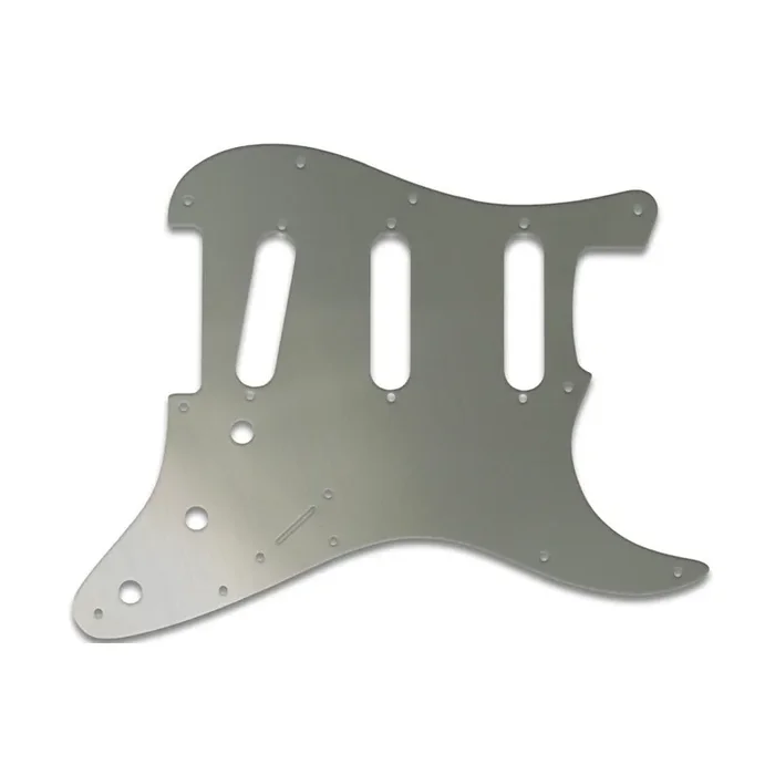 Strat – Brushed Silver (Simulated)
