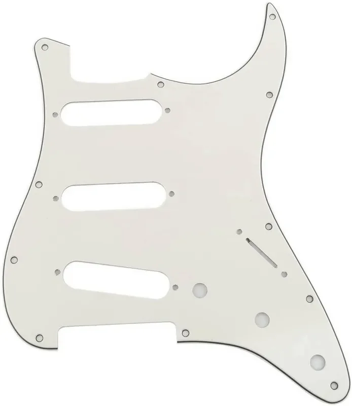 Strat – White Black White (Pre-Made)