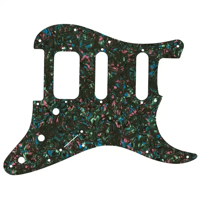 Strat American Deluxe – Black Abalone