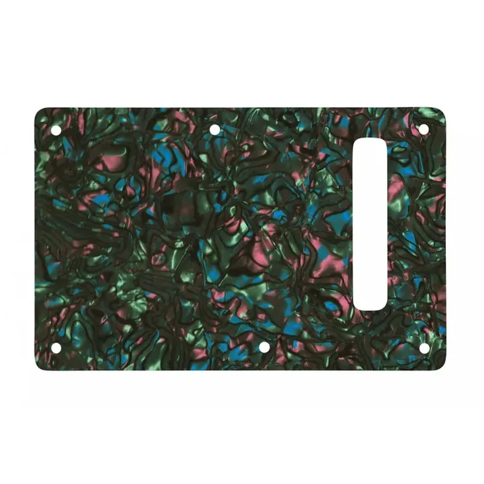 Strat Backplate – Black Abalone