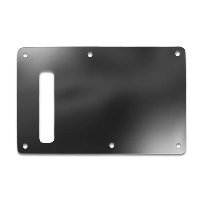 Strat Backplate – Black Acrylic