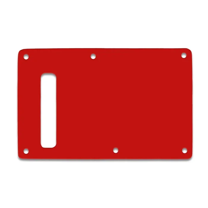 Strat Backplate – Solid Red