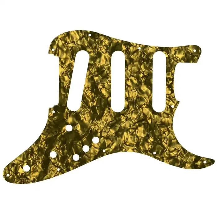 Strat Elite – Gold Pearl Black/White/Black Lamination