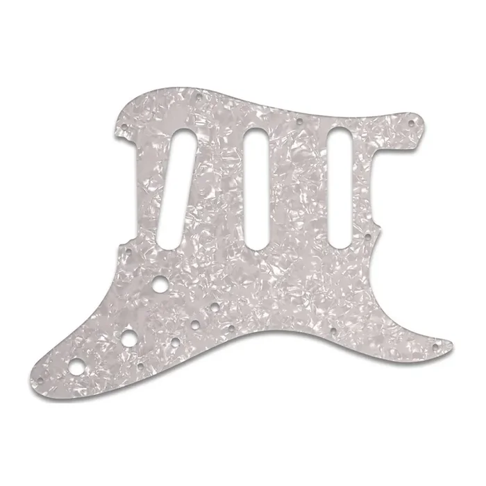 Strat Elite – White Pearl W/B/W Lamination