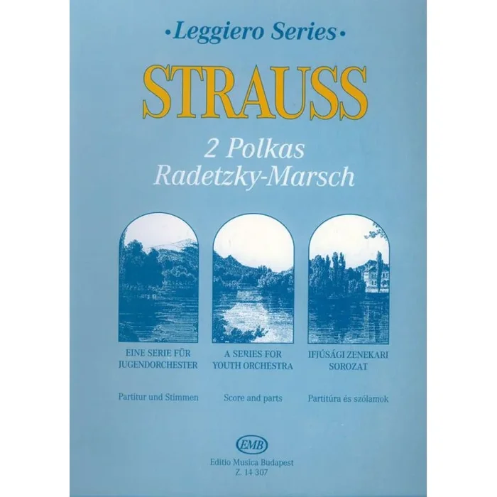 Strauss & Strauss – 2 Polkas and Radetzky Marsch (string orc