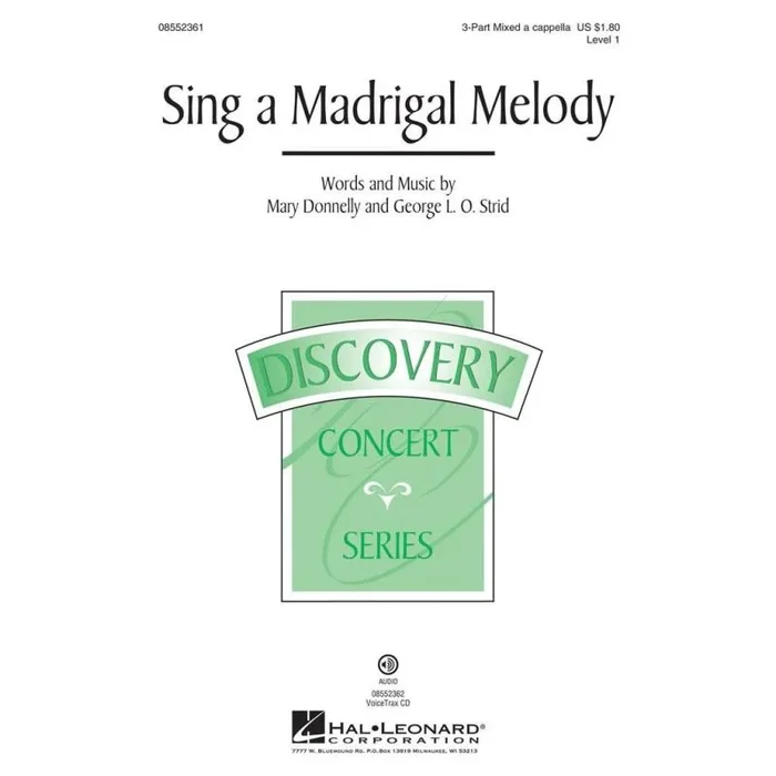 Strid & Donnelly – Sing a Madrigal Melody