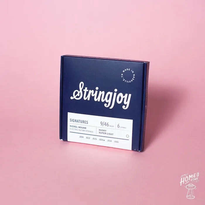Stringjoy – Signatures – Nickel Wound Electric Guitar Strings – Husky Super Light 9-46
