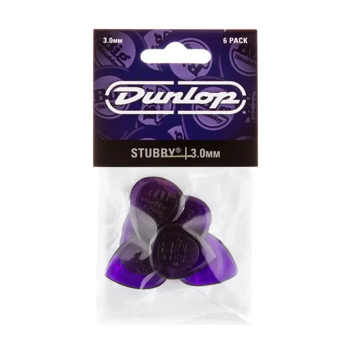 Stubby Jazz Pick 3.00mm (6 Pack)