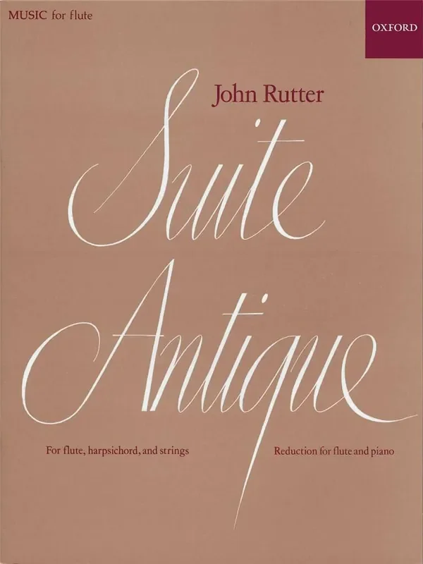 Suite Antique For Flute And Piano – John Rutter