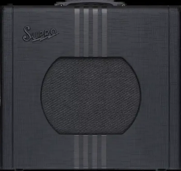 Supro Delta King 10 Combo in Black and Black