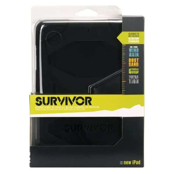Survivor case for iPad Air- Black