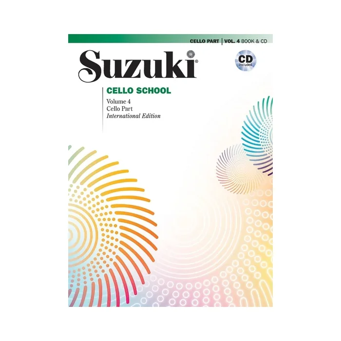 Suzuki Cello School 4 (Revised)