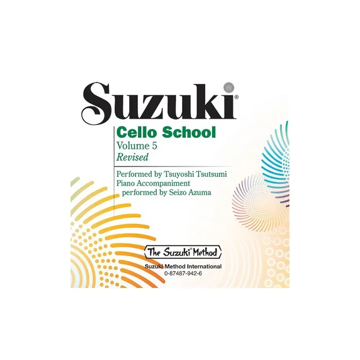 Suzuki Cello School 5 CD