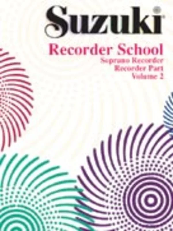 Suzuki Soprano Recorder Book 2 Rec Part (Softcover Book)
