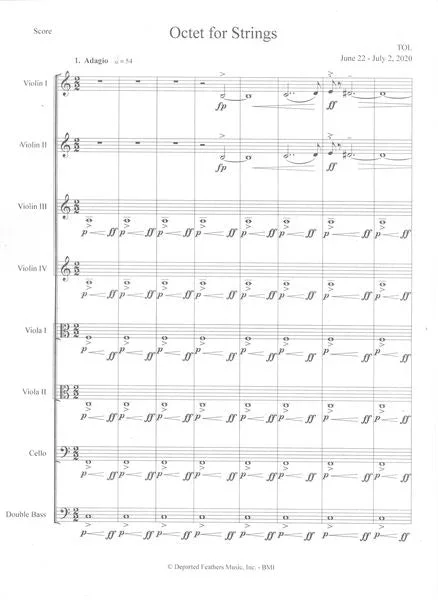 T.O. Lee: Octet for Strings