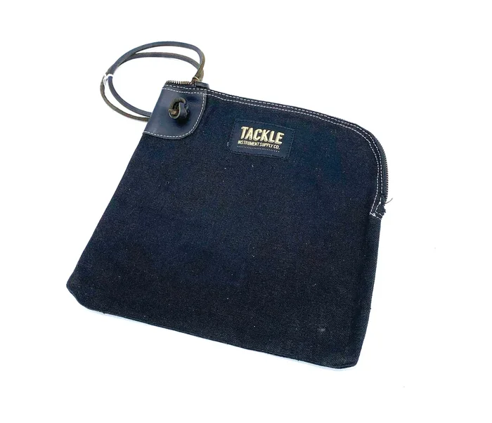 Tackle Zippered Accessory Bag – Black