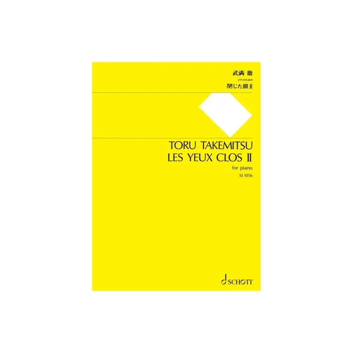 Takemitsu, Toru – Les yeux clos II