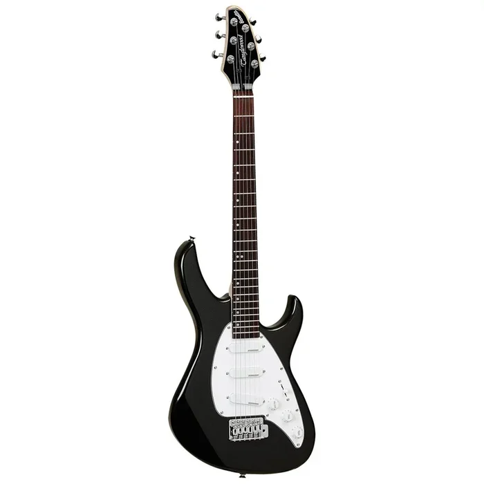 Tanglewood TE2BK Baretta Electric Guitar, Metallic Black, 6 String, Solid Body