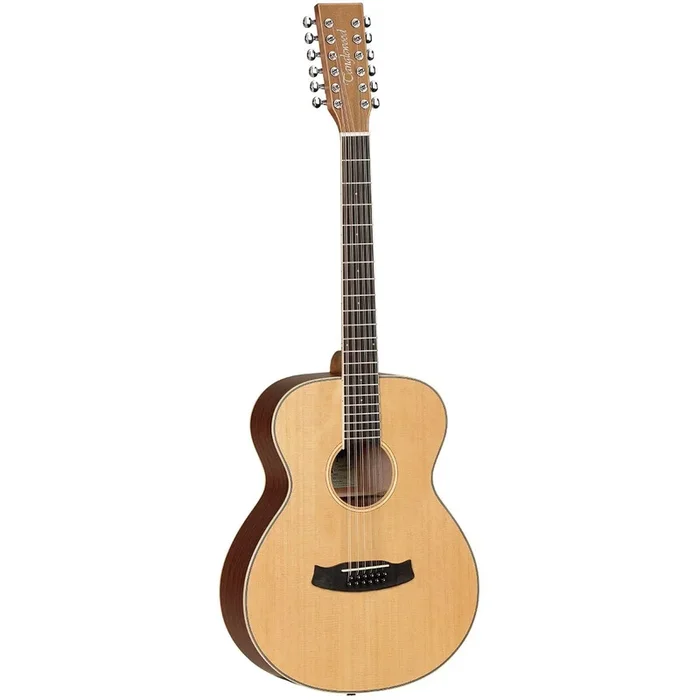 Tanglewood TW12 Winterleaf Folk Acoustic 12-String Guitar Natural Satin Finish