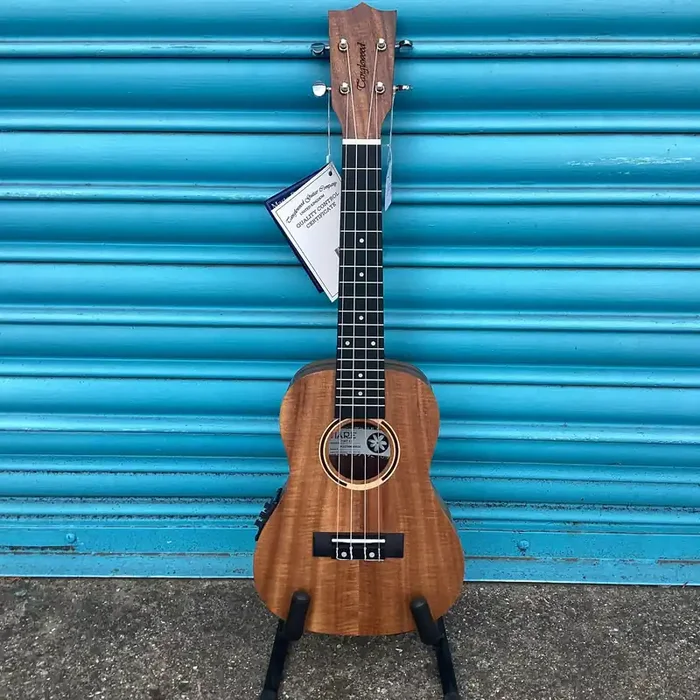Tanglewood TWT8E Tiare Concert Koa Electro Ukulele with Gig Bag