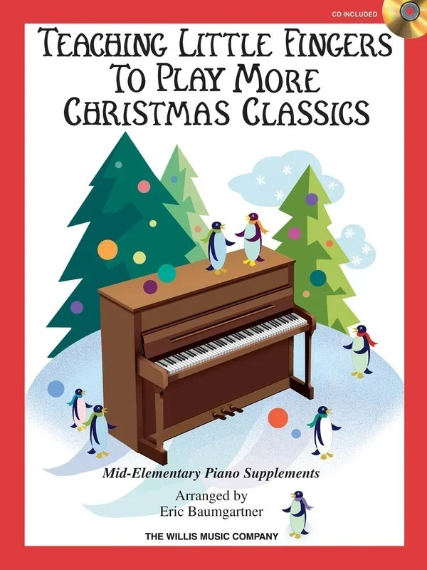 Teaching Little Fingers Christmas Classics (Softcover Book/CD)