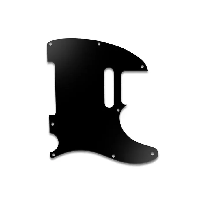 Tele – Matte Black .090″ / 2.29mm thick, with bevelled edge.