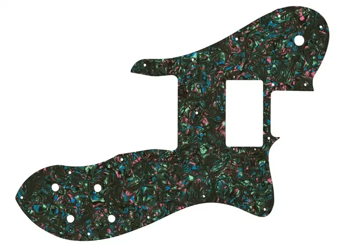 Tele Custom 1999-Present Made In Mexico Or 2012-2013 American Vintage ‘72 Telecaster Custom – Black Abalone Fender Wide Range Humbuckers