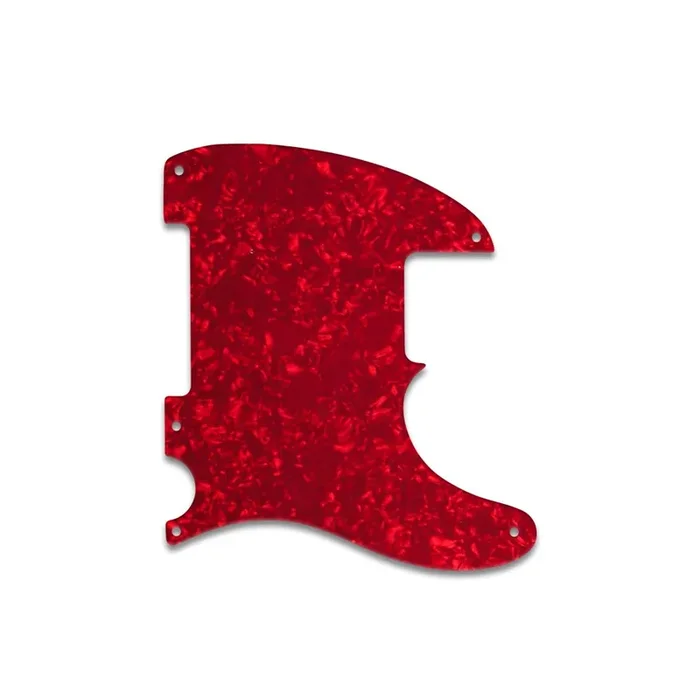 Tele / Esquire 5 Hole – Red Pearl W/B/W Lamination