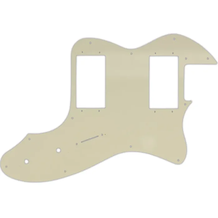 Tele Thinline 1999 Made In Japan ‘72 Telecaster Thinline – Parchment 3 Ply Fender Wide Range Humbuckers