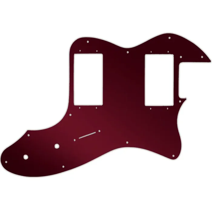 Tele Thinline 1999 Made In Japan ‘72 Telecaster Thinline – Red Mirror Fender Wide Range Humbuckers