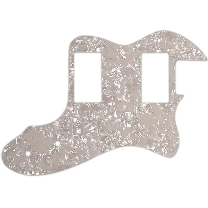 Tele Thinline 1999-Present Made In Mexico Or 2012-2013 American Vintage ‘72 Telecaster Thinline – Aged Pearl W/B/W Lamination Fender Wide Range Humbuckers