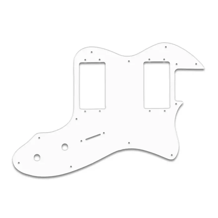 Tele Thinline – White Black White Fender Wide Range Humbuckers