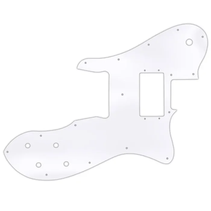 Telecaster Custom – 1972-1981 Vintage – Clear Acrylic (.125) Fender Wide Range Humbuckers