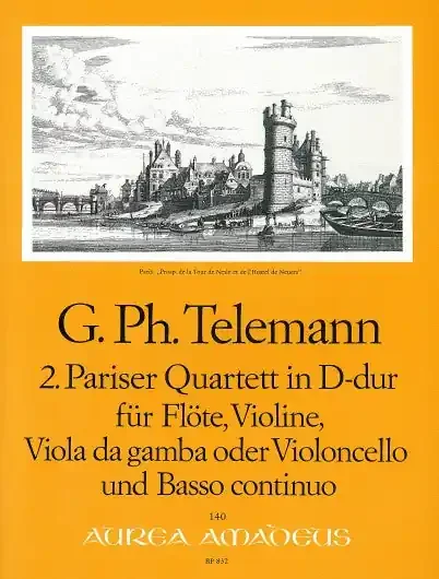 Telemann 2nd Paris Quartet in D Major