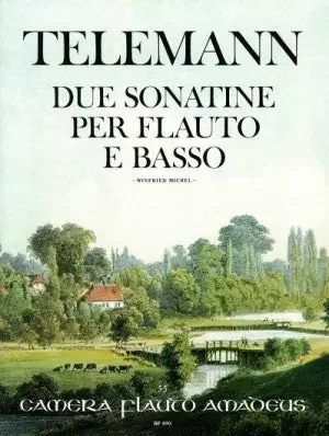 Telemann Due Sonatine (for Flute and Basso)
