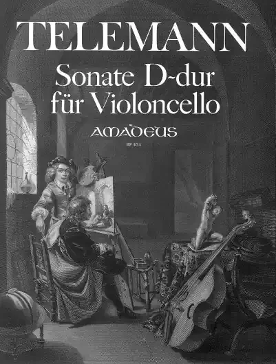 Telemann Sonata in D Major for Violoncello and Basso Continuo