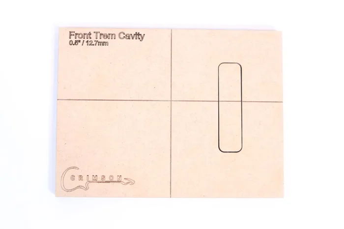 Template – Front Tremolo Cavity