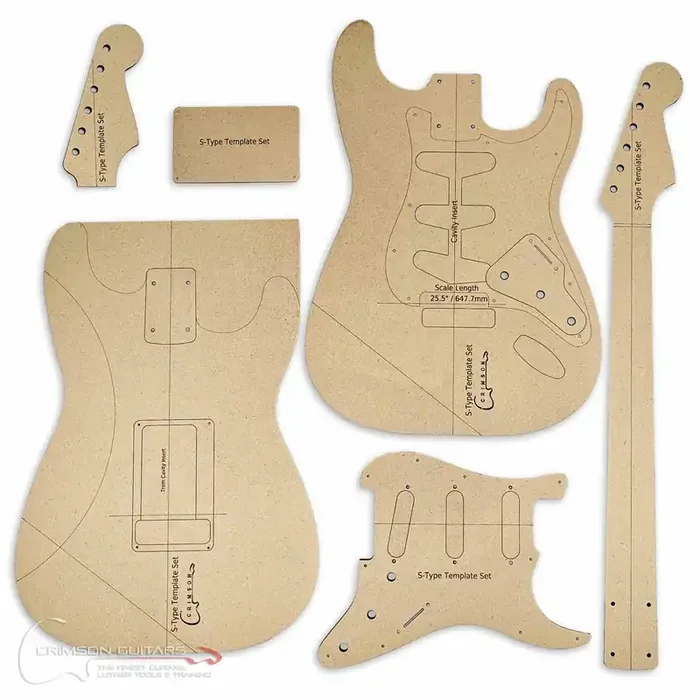 Template Set – Fender Stratocaster Type