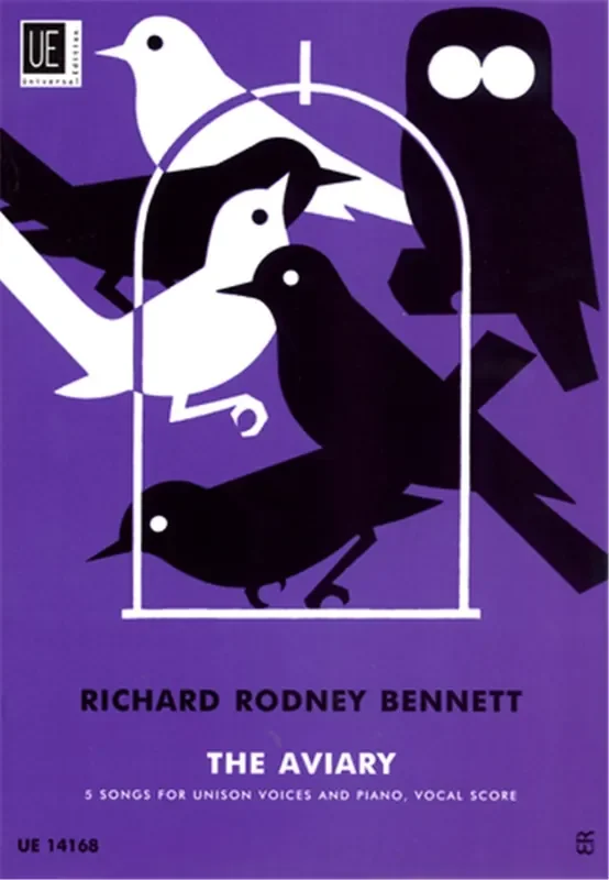 The Aviary – Richard Bennett (5 Songs For Unison Voices And Piano, Vocal Score)