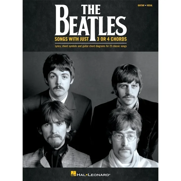 The Beatles – Songs with Just 3 or 4 Chords