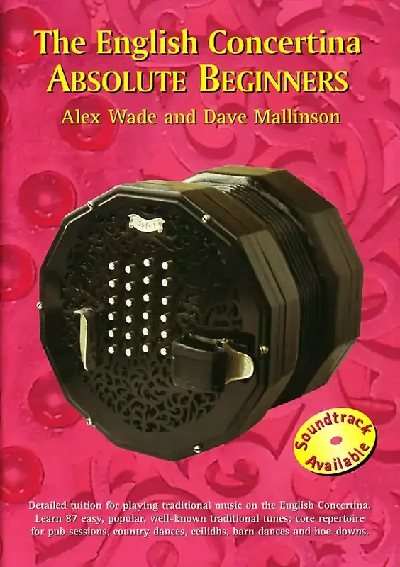 The English Concertina Absolute Beginners CD Alex Wade and Dave Mallinson