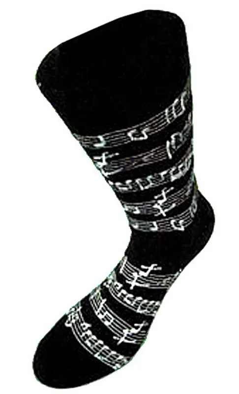 The Music Gift Company – Music Socks – Manuscript