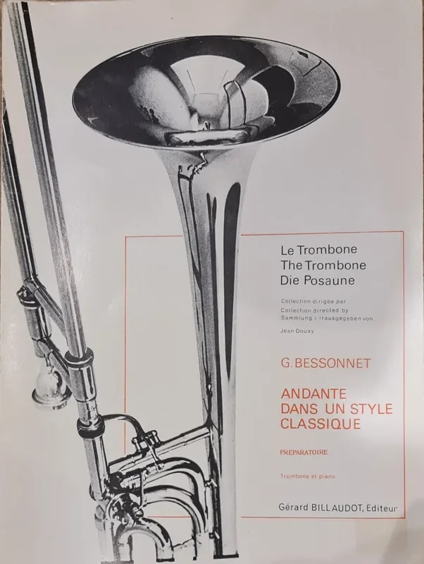 The Trombone Andante Dans Un Style Classique