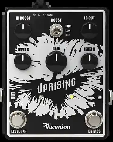 Thermion Uprising Organic Dual Booster – Boutique Guitar Boost Pedal